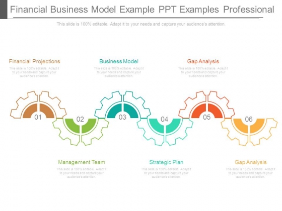 financial business model example ppt examples professional