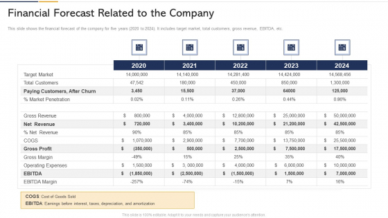 Financial Forecast Related To The Company Ppt Infographics Background Designs PDF Financial Forecast Related To The Company Ppt Infographics Background Designs PDF
