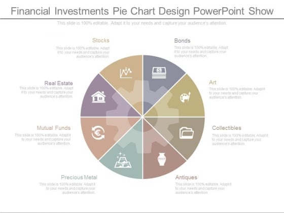 Financial Investments Pie Chart Design Powerpoint Show Financial Investments Pie Chart Design Powerpoint Show