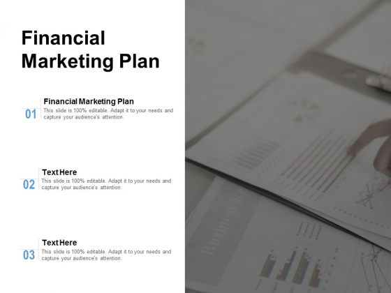 Financial Marketing Plan Ppt PowerPoint Presentation Ideas Brochure Cpb