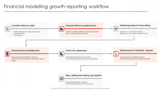 Financial Modelling Growth Reporting Workflow Formats PDF