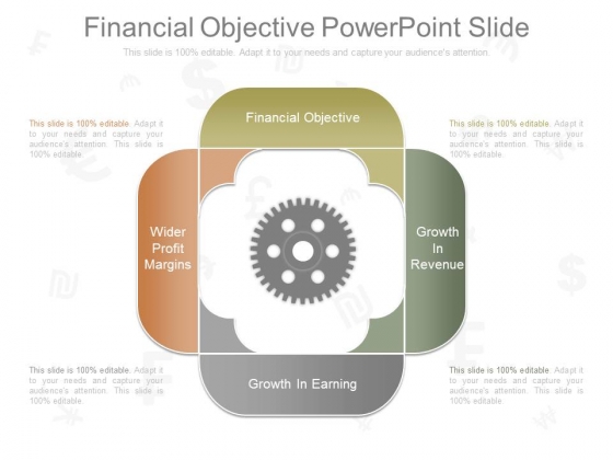Financial Objective Powerpoint Slide Financial Objective Powerpoint Slide
