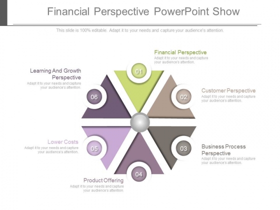 Financial Perspective Powerpoint Show