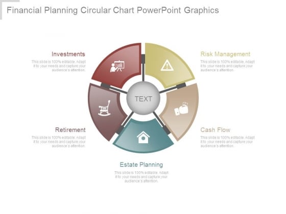 financial planning circular chart powerpoint graphics powerpoint