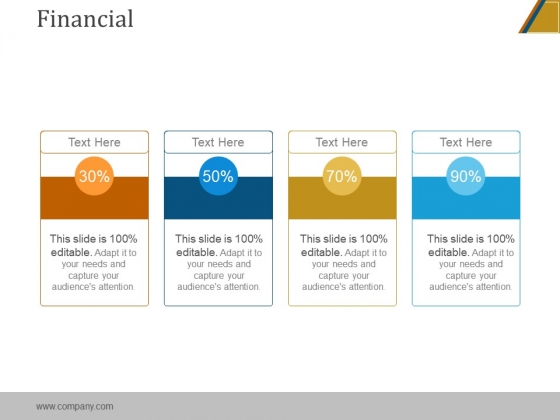 financial ppt powerpoint presentation