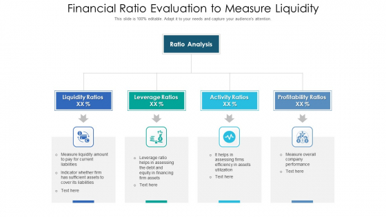 Financial Ratio Evaluation To Measure Liquidity Ppt PowerPoint Presentation Gallery Maker PDF Financial Ratio Evaluation To Measure Liquidity Ppt PowerPoint Presentation Gallery Maker PDF
