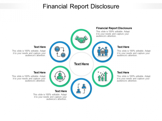 Financial Report Disclosure Ppt PowerPoint Presentation Styles Slide Cpb Pdf