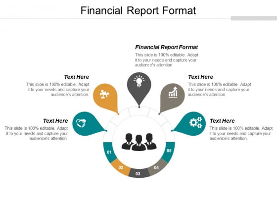 Financial Report Format Ppt PowerPoint Presentation File Elements Cpb