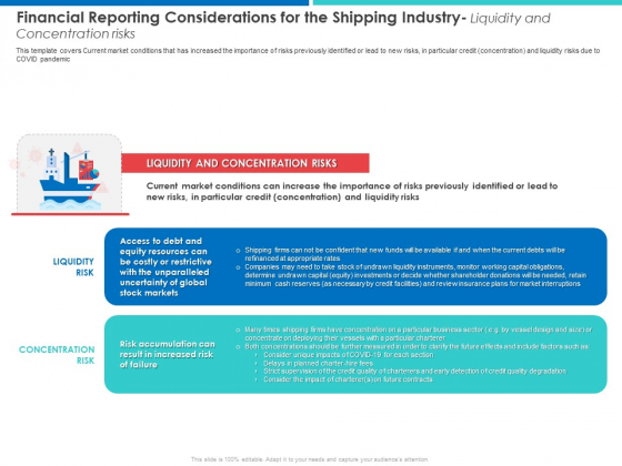 Financial Reporting Considerations For The Shipping Industry Liquidity And Concentration Risks Ideas PDF Financial Reporting Considerations For The Shipping Industry Liquidity And Concentration Risks Ideas PDF
