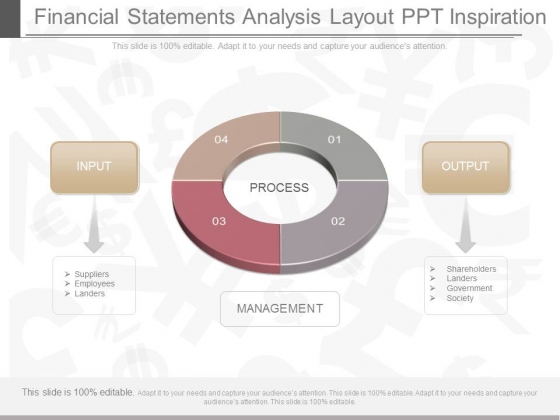 financial statements analysis layout ppt inspiration layout of financial statements