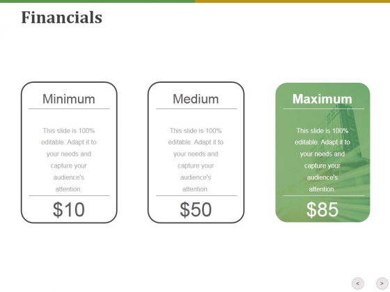 Financials Ppt PowerPoint Presentation Gallery Diagrams Financials Ppt PowerPoint Presentation Gallery Diagrams