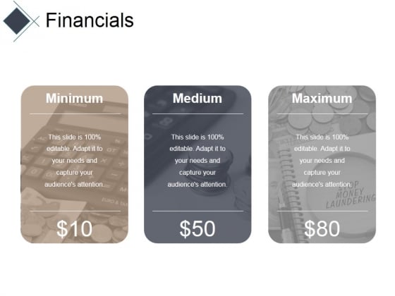 Financials Ppt PowerPoint Presentation Infographics Outfit Financials Ppt PowerPoint Presentation Infographics Outfit