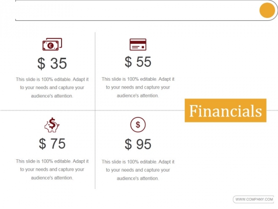 Financials Ppt PowerPoint Presentation Sample Financials Ppt PowerPoint Presentation Sample