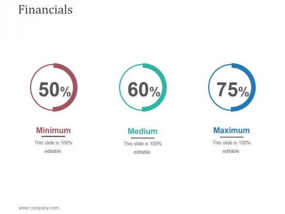 Financials Ppt PowerPoint Presentation Show Financials Ppt PowerPoint Presentation Show