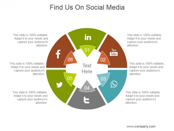 Find Us On Social Media Ppt PowerPoint Presentation Layout Find Us On Social Media Ppt PowerPoint Presentation Layout