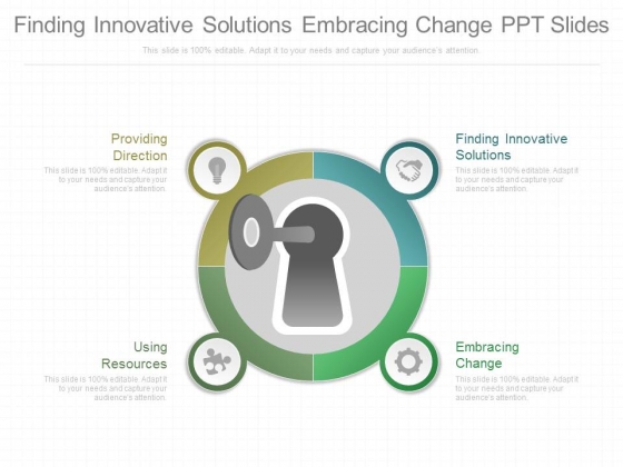 Finding Innovative Solutions Embracing Change Ppt Slides Finding Innovative Solutions Embracing Change Ppt Slides