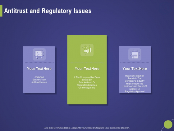 Firm Capability Assessment Antitrust And Regulatory Issues Ppt Outline Example PDF Firm Capability Assessment Antitrust And Regulatory Issues Ppt Outline Example PDF
