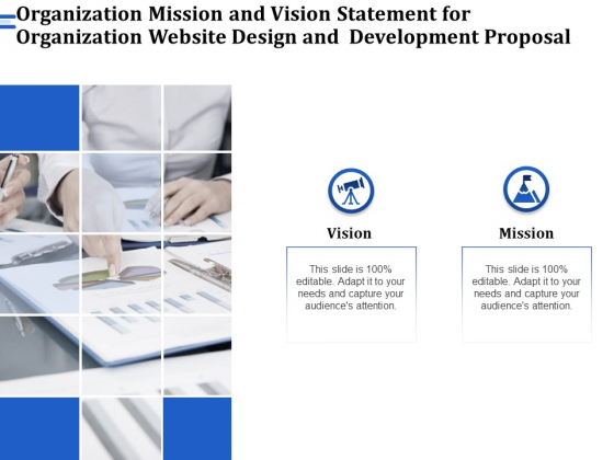 Firm Webpage Builder And Organization Mission And Vision Statement For Organization Website Design And Development Proposal Elements PDF Firm Webpage Builder And Organization Mission And Vision Statement For Organization Website Design And Development Proposal Elements PDF