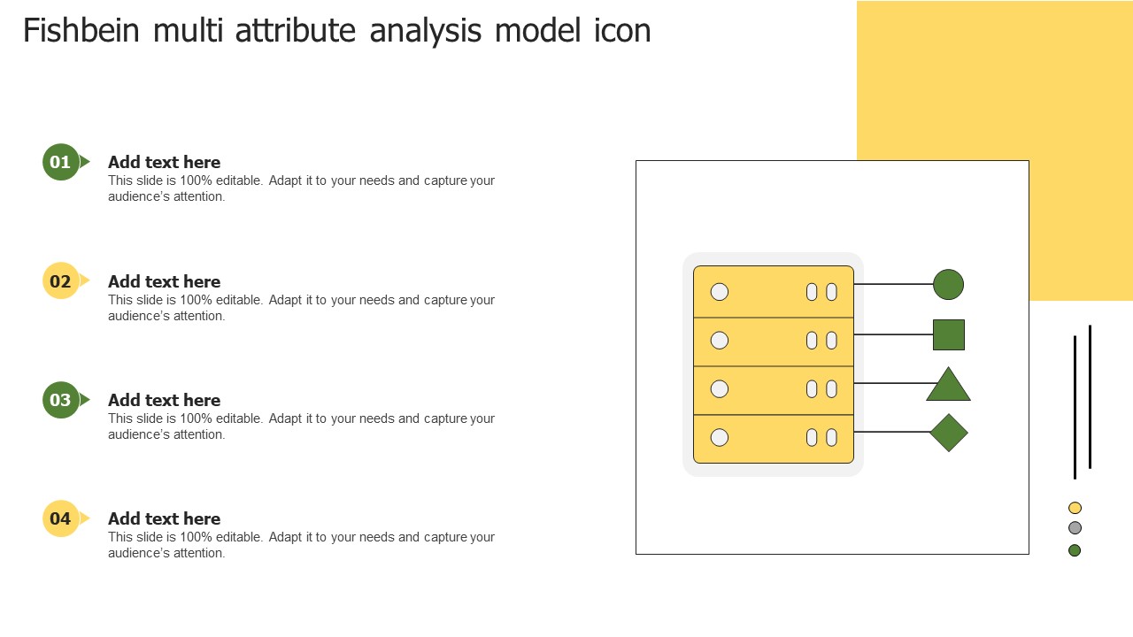 Fishbein Multi Attribute Analysis Model Icon Diagrams PDF - PowerPoint ...