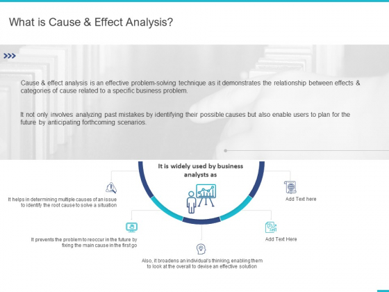 Fishbone Ishikawa Cause And Effect Analysis What Is Cause And Effect Analysis Ppt PowerPoint Presentation Professional Diagrams PDF Fishbone Ishikawa Cause And Effect Analysis What Is Cause And Effect Analysis Ppt PowerPoint Presentation Professional Diagrams PDF