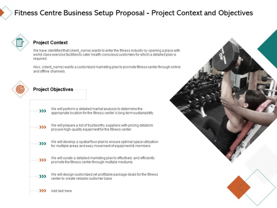 Fitness Centre Business Setup Proposal Project Context And Objectives Ppt Inspiration Templates PDF Fitness Centre Business Setup Proposal Project Context And Objectives Ppt Inspiration Templates PDF
