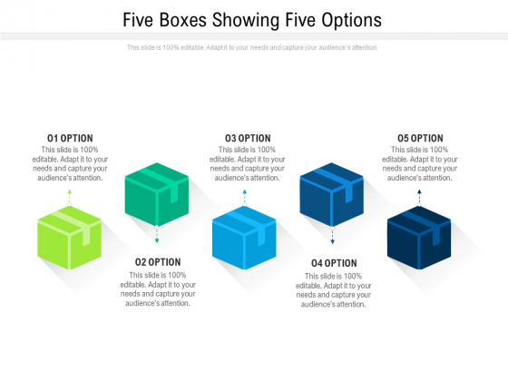 Five Boxes Showing Five Options Ppt PowerPoint Presentation File Portfolio PDF Five Boxes Showing Five Options Ppt PowerPoint Presentation File Portfolio PDF