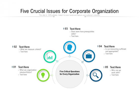 Five Crucial Issues For Corporate Organization Ppt PowerPoint Presentation File Layout Ideas PDF Five Crucial Issues For Corporate Organization Ppt PowerPoint Presentation File Layout Ideas PDF