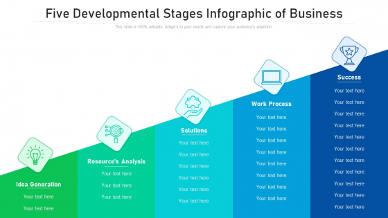 Five Developmental Stages Infographic Of Business Ppt PowerPoint Presentation Gallery Clipart PDF Five Developmental Stages Infographic Of Business Ppt PowerPoint Presentation Gallery Clipart PDF