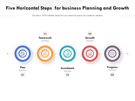 Five Horizontal Steps For Business Planning And Growth Ppt PowerPoint Presentation Gallery Elements PDF Five Horizontal Steps For Business Planning And Growth Ppt PowerPoint Presentation Gallery Elements PDF