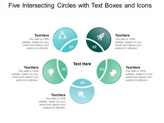 Five Intersecting Circles With Text Boxes And Icons Ppt PowerPoint Presentation Inspiration Pictures Five Intersecting Circles With Text Boxes And Icons Ppt PowerPoint Presentation Inspiration Pictures