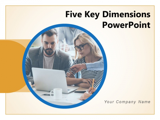 Five Key Dimensions PowerPoint Formation Gears Bulb Icon Clock Icon Ppt PowerPoint Presentation Complete Deck
