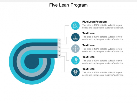 Five Lean Program Ppt PowerPoint Presentation Icon Guide Cpb Five Lean Program Ppt PowerPoint Presentation Icon Guide Cpb