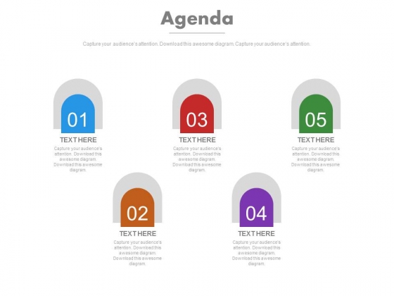 Five Milestones Of Business Agenda Powerpoint Slides Five Milestones Of Business Agenda Powerpoint Slides