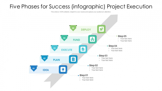 Five Phases For Success Infographic Project Execution Ppt PowerPoint Presentation File Templates PDF Five Phases For Success Infographic Project Execution Ppt PowerPoint Presentation File Templates PDF