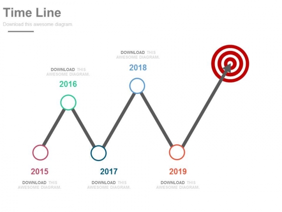 Five Staged Sequential Timeline For Target Achievement Powerpoint Slides Five Staged Sequential Timeline For Target Achievement Powerpoint Slides