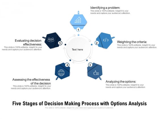 Five Stages Of Decision Making Process With Options Analysis Ppt PowerPoint Presentation Professional Aids PDF Five Stages Of Decision Making Process With Options Analysis Ppt PowerPoint Presentation Professional Aids PDF