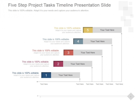 Five Step Project Tasks Timeline Ppt PowerPoint Presentation Backgrounds Five Step Project Tasks Timeline Ppt PowerPoint Presentation Backgrounds