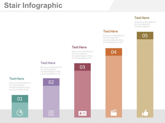 Five Steps Bar Graph For Financial Management Powerpoint Slides Five Steps Bar Graph For Financial Management Powerpoint Slides