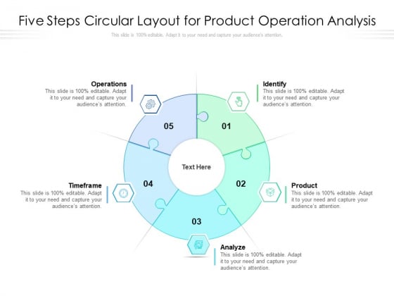 Five Steps Circular Layout For Product Operation Analysis Ppt PowerPoint Presentation File Examples PDF Five Steps Circular Layout For Product Operation Analysis Ppt PowerPoint Presentation File Examples PDF