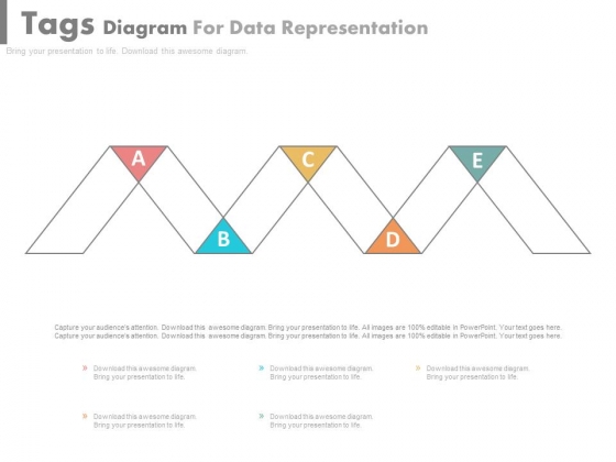 Five Steps Diagram For Data Display Powerpoint Template Five Steps Diagram For Data Display Powerpoint Template