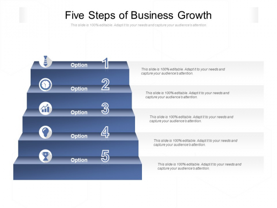 Five Steps Of Business Growth Ppt PowerPoint Presentation Layouts Tips Five Steps Of Business Growth Ppt PowerPoint Presentation Layouts Tips