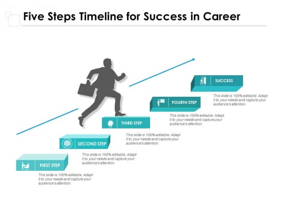 Five Steps Timeline For Success In Career Ppt PowerPoint Presentation Ideas Slides Five Steps Timeline For Success In Career Ppt PowerPoint Presentation Ideas Slides