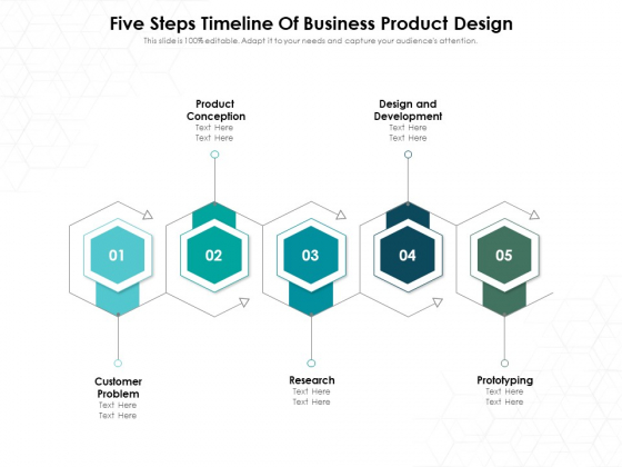 Five Steps Timeline Of Business Product Design Ppt PowerPoint Presentation Gallery Templates PDF Five Steps Timeline Of Business Product Design Ppt PowerPoint Presentation Gallery Templates PDF