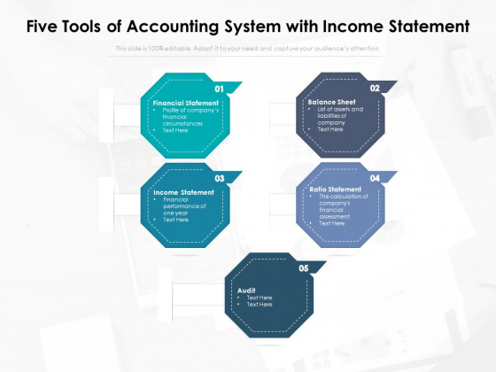 Five Tools Of Accounting System With Income Statement Ppt PowerPoint Presentation Infographic Template Rules PDF Five Tools Of Accounting System With Income Statement Ppt PowerPoint Presentation Infographic Template Rules PDF