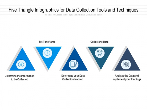 Five Triangle Infographics For Data Collection Tools And Techniques Ppt PowerPoint Presentation File Summary PDF Five Triangle Infographics For Data Collection Tools And Techniques Ppt PowerPoint Presentation File Summary PDF