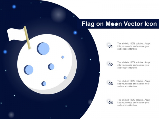 Flag On Moon Vector Icon Ppt PowerPoint Presentation Model Files Flag On Moon Vector Icon Ppt PowerPoint Presentation Model Files
