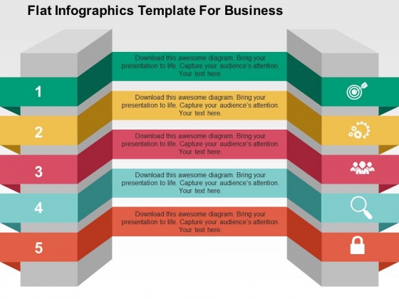 Flat Infographics Template For Business Powerpoint Templates Flat Infographics Template For Business Powerpoint Templates