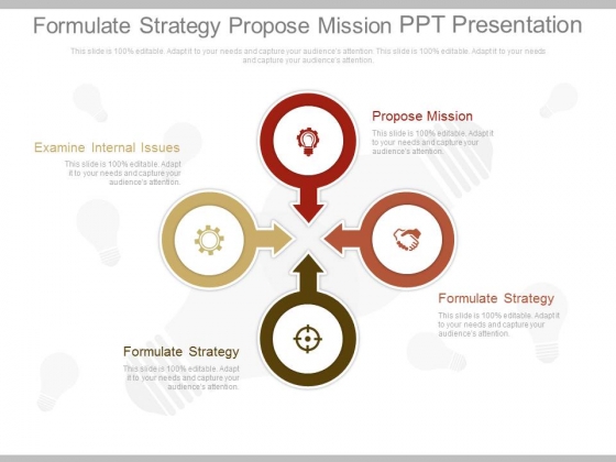 Formulate Strategy Propose Mission Ppt Presentation Formulate Strategy Propose Mission Ppt Presentation