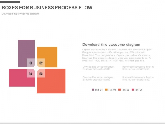 Four Boxes For Development Methodologies Powerpoint Template Four Boxes For Development Methodologies Powerpoint Template