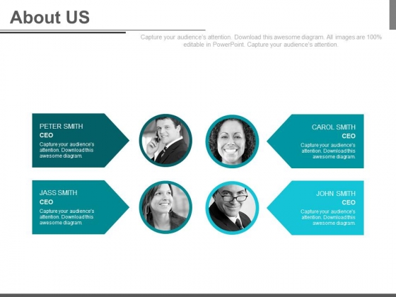 Four Business Person With Profile Tags Powerpoint Slides Four Business Person With Profile Tags Powerpoint Slides